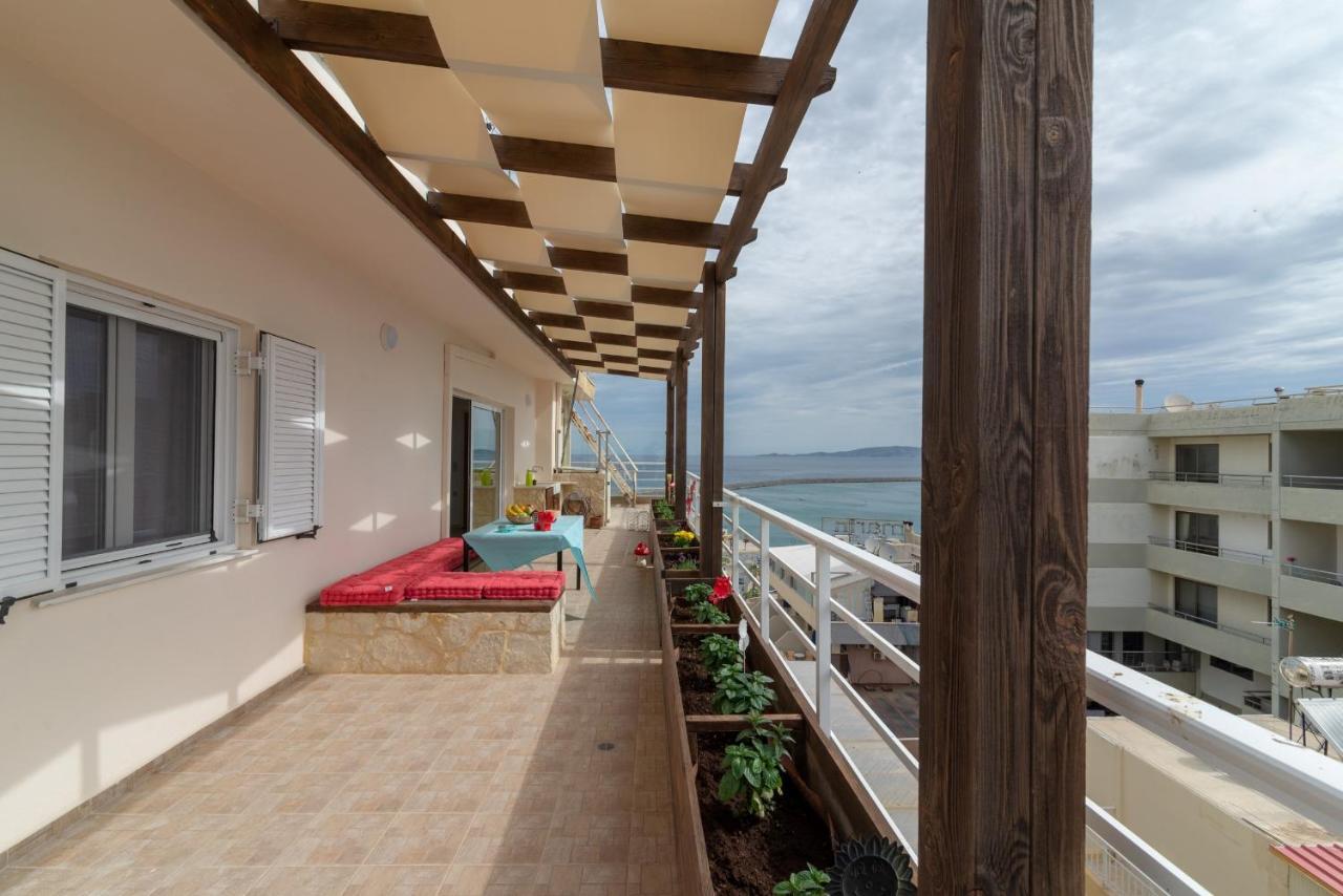 Penthouse Apartment In Downtown With Seaview Heraklion Zewnętrze zdjęcie