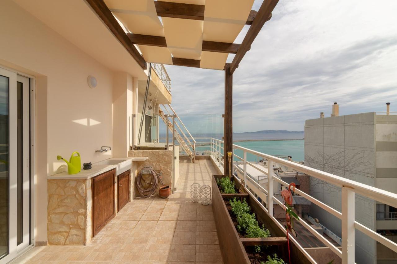 Penthouse Apartment In Downtown With Seaview Heraklion Zewnętrze zdjęcie
