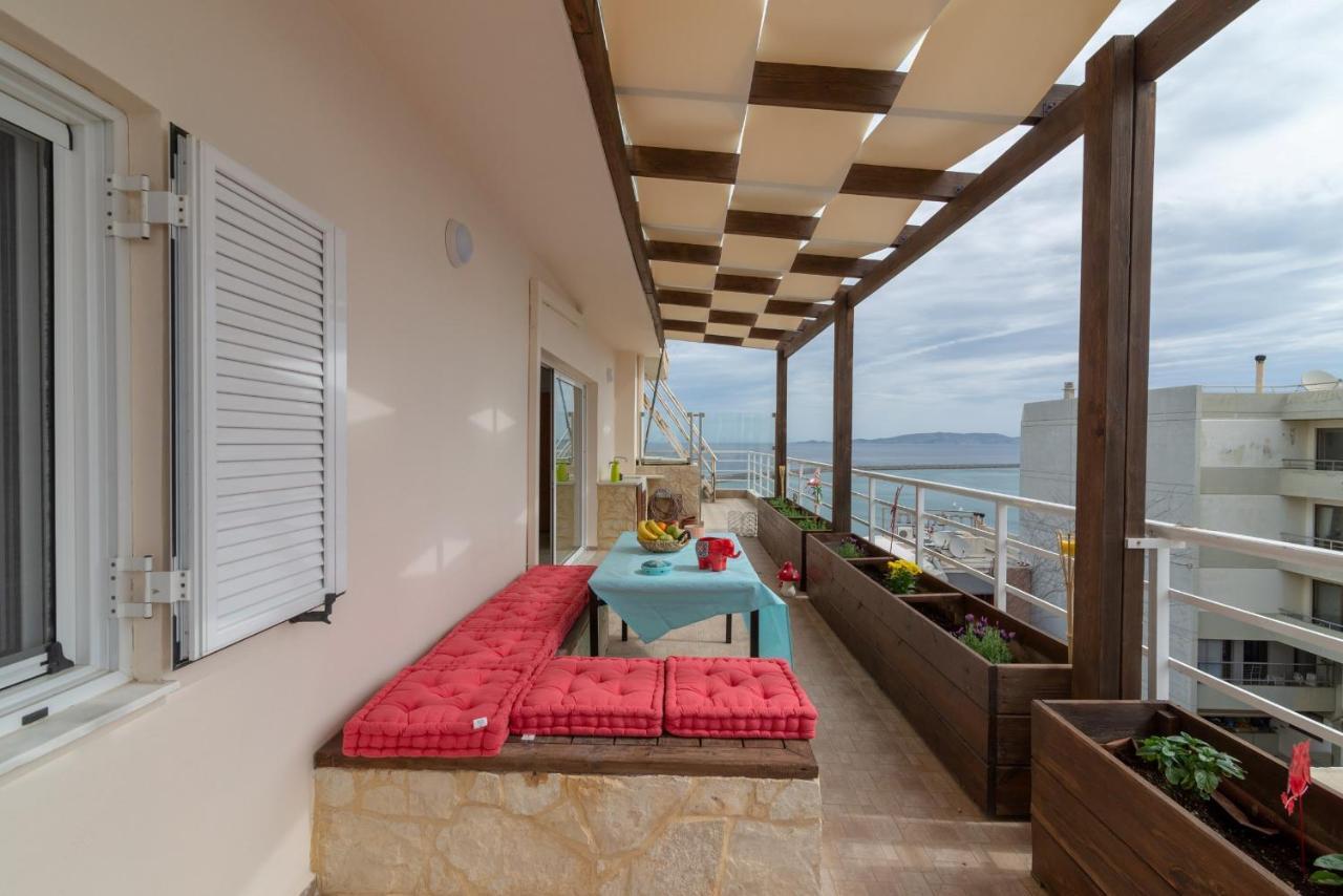 Penthouse Apartment In Downtown With Seaview Heraklion Zewnętrze zdjęcie