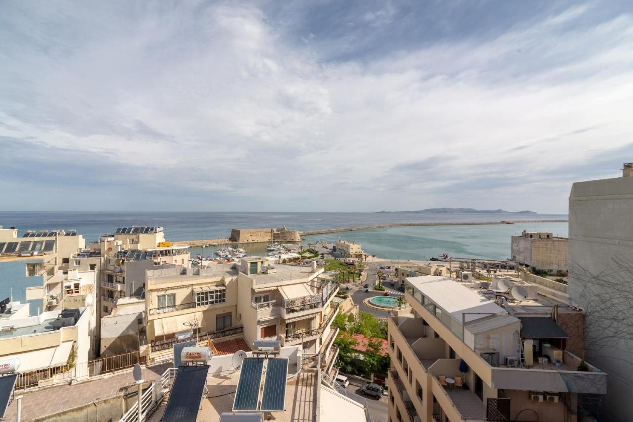 Penthouse Apartment In Downtown With Seaview Heraklion Zewnętrze zdjęcie