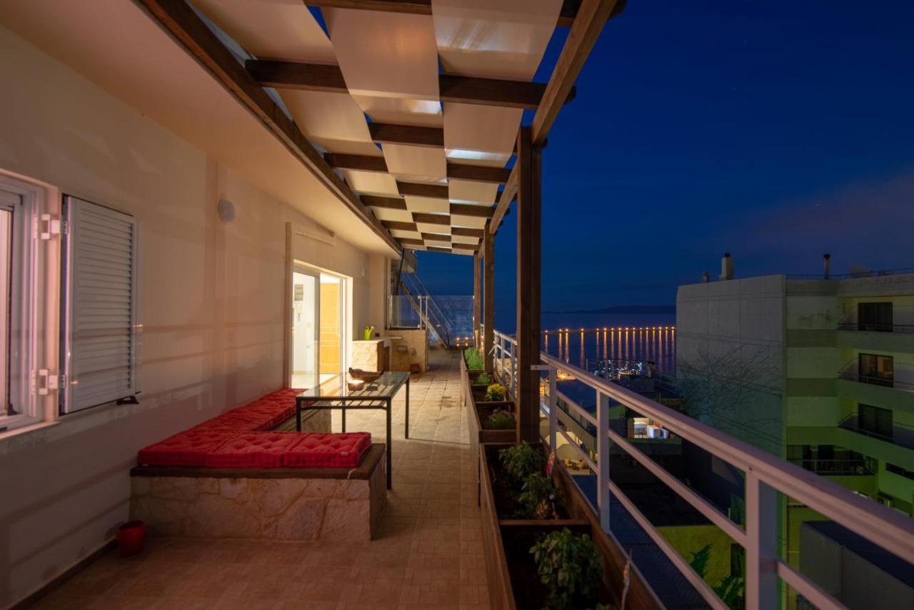 Penthouse Apartment In Downtown With Seaview Heraklion Zewnętrze zdjęcie